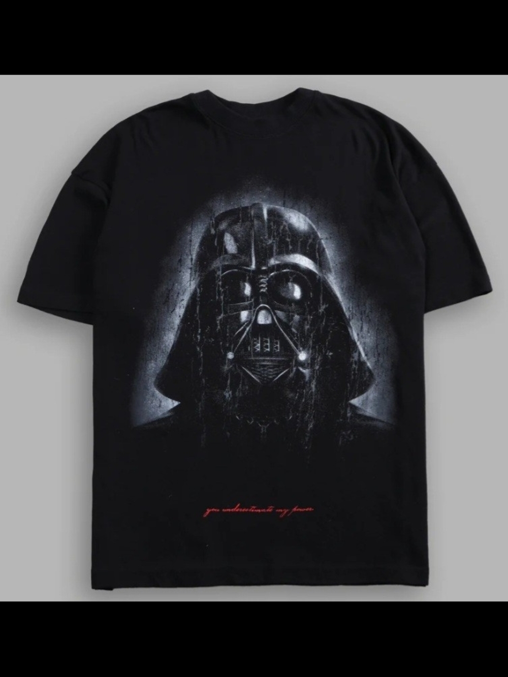 Darc Sport "The Power Of The Dark Side Vader" Premium Oversized Tee